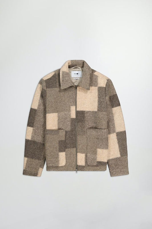 Men's Jacket - Khaki Check